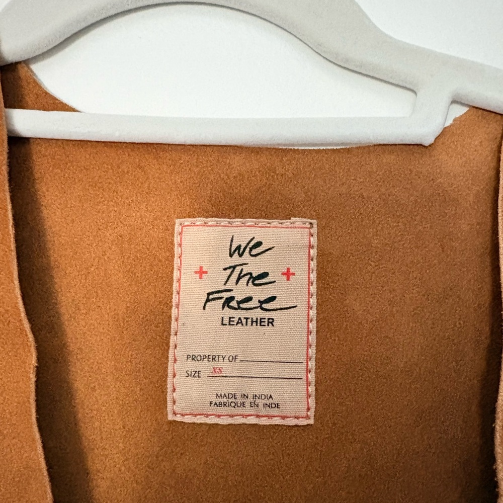 Free People Fable Suede Vest - Picture 5 of 5